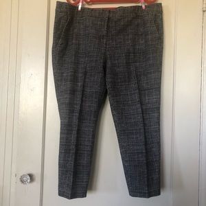 B&W Lane Bryant Ankle Pants